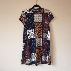 Patchwork Swing Dress